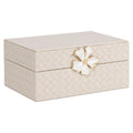 Boîte de rangement Lillie ivory small