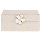 Boîte de rangement Lillie ivory small