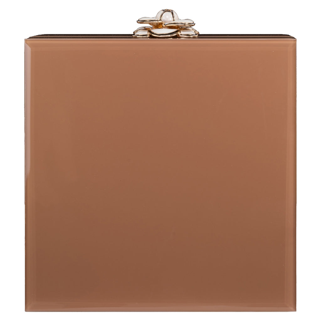 Boîte de rangement Floral brown small