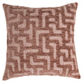 Coussin Lexa blush labyrinth