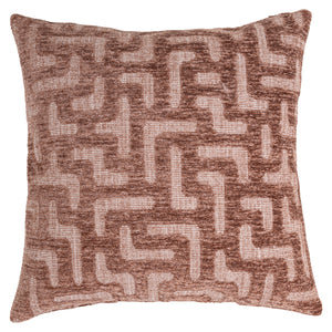 Coussin Lexa blush labyrinth