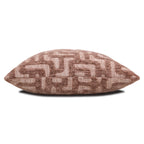 Coussin Lexa blush labyrinth