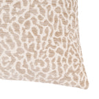 Coussin Noa beige leopard