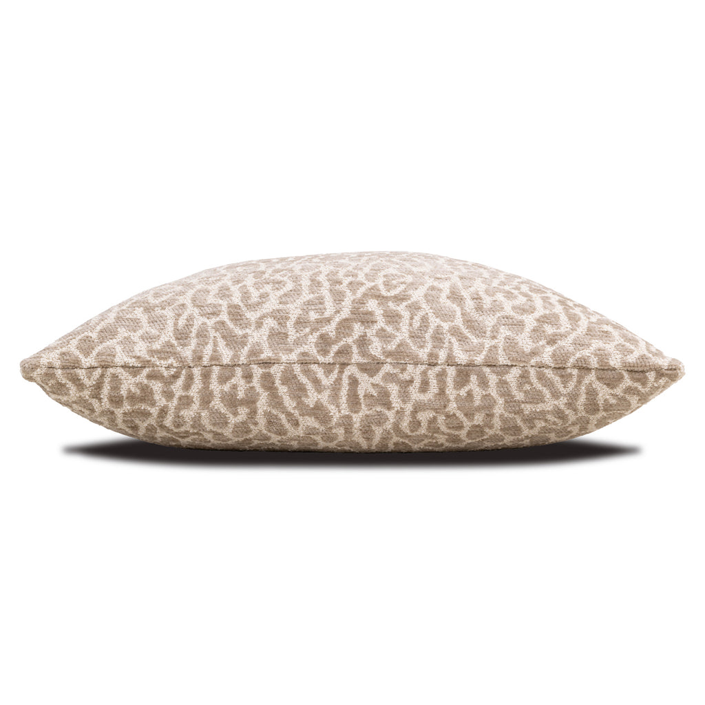 Coussin Noa beige leopard