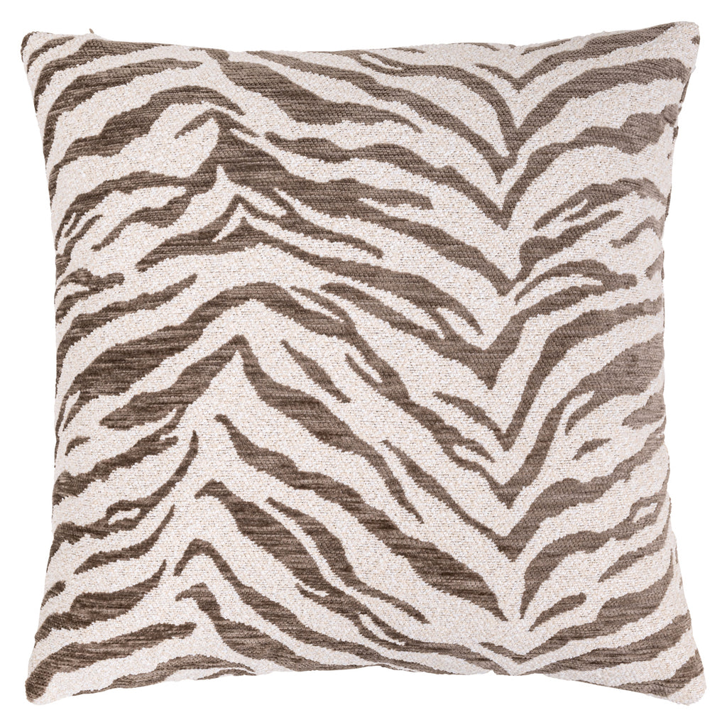 Coussin Tara taupe tiger