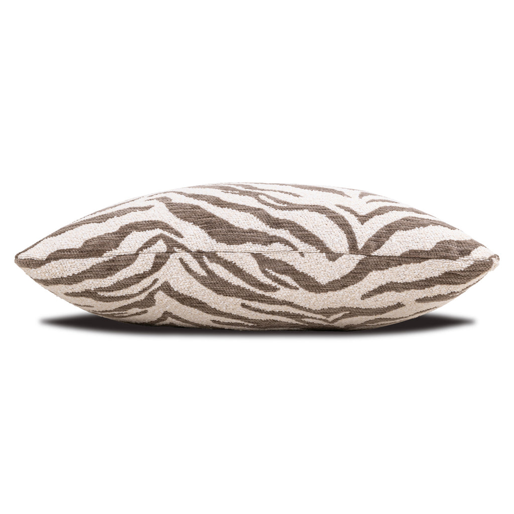 Coussin Tara taupe tiger