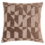 Coussin Aria brown geomatric
