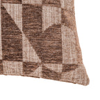 Coussin Aria brown geomatric
