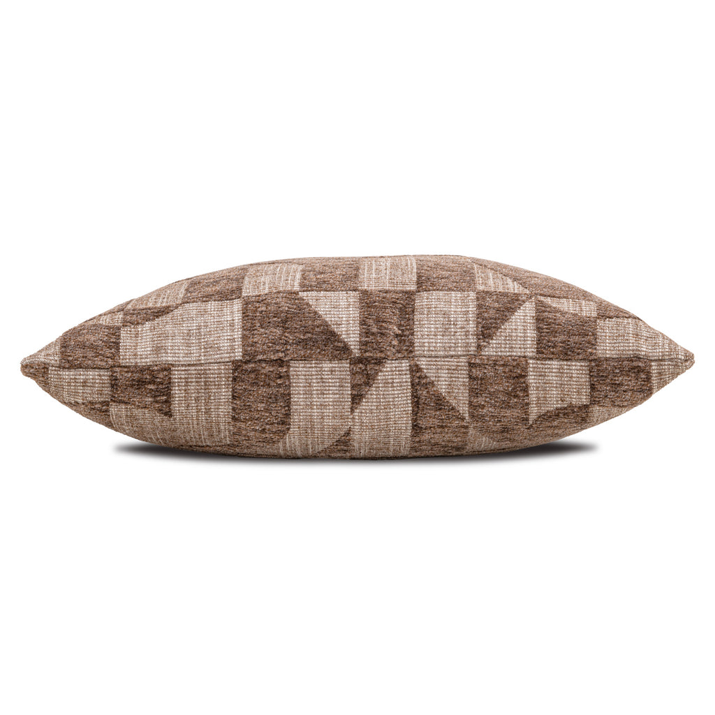 Coussin Aria brown geomatric