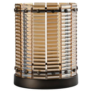 Lampe ouragan Crane brown small