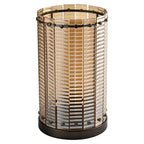 Lampe ouragan Crane brown large