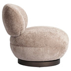 Fauteuil lounge Jace be easy sand swivel fire retardant