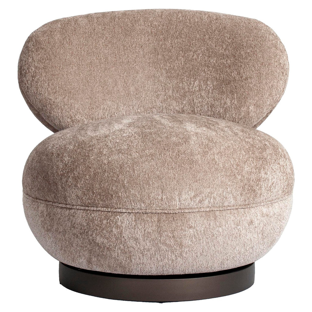 Fauteuil lounge Jace be easy sand swivel fire retardant