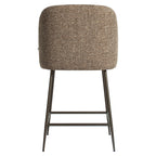 Tabouret de comptoir Pullitzer brown tweed