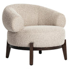 Fauteuil lounge Montana natural chunky fire retardant