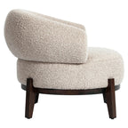 Fauteuil lounge Montana natural chunky fire retardant