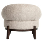 Fauteuil lounge Montana natural chunky fire retardant