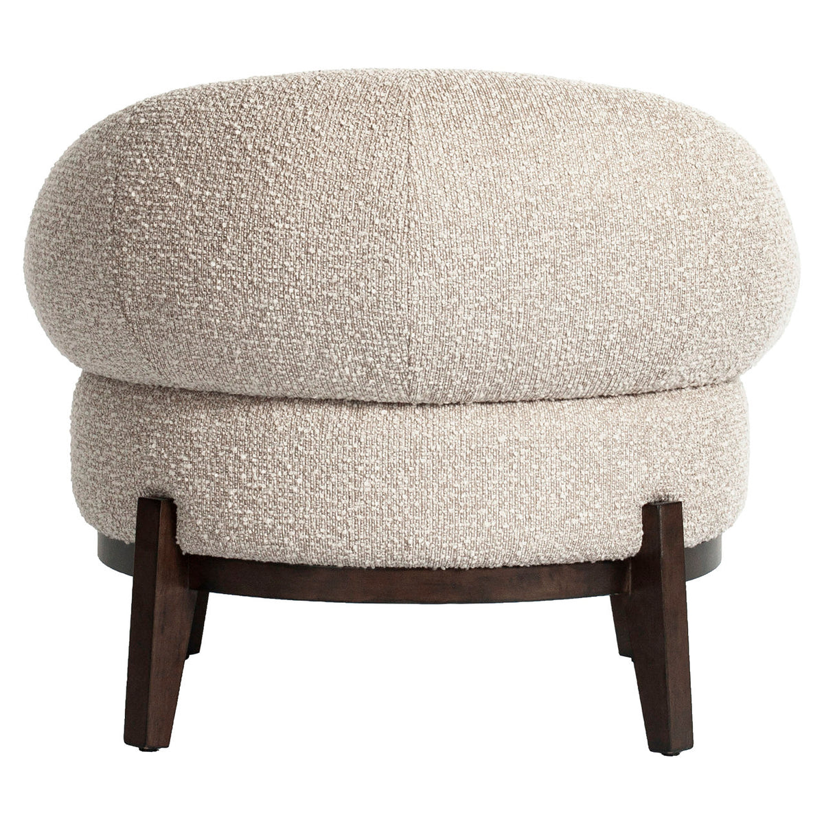 Fauteuil lounge Montana natural chunky fire retardant