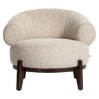 Fauteuil lounge Montana natural chunky fire retardant