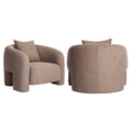 Fauteuil lounge Tuscany mocca chunky