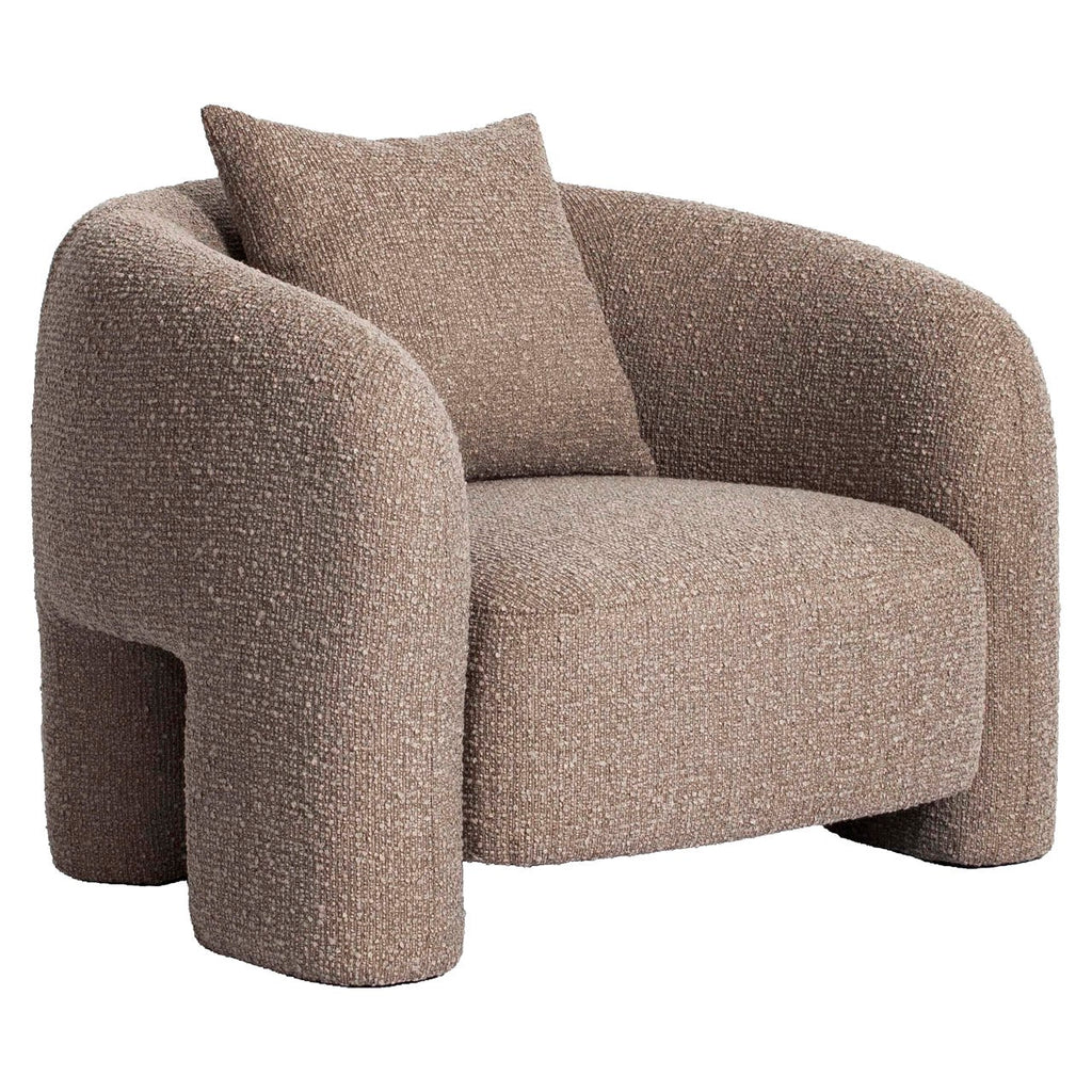 Fauteuil lounge Tuscany mocca chunky