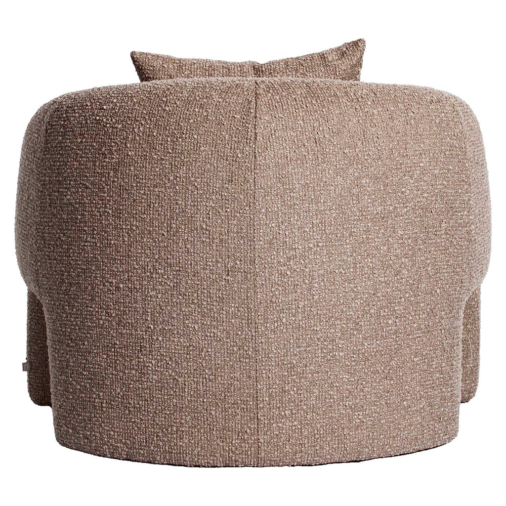 Fauteuil lounge Tuscany mocca chunky