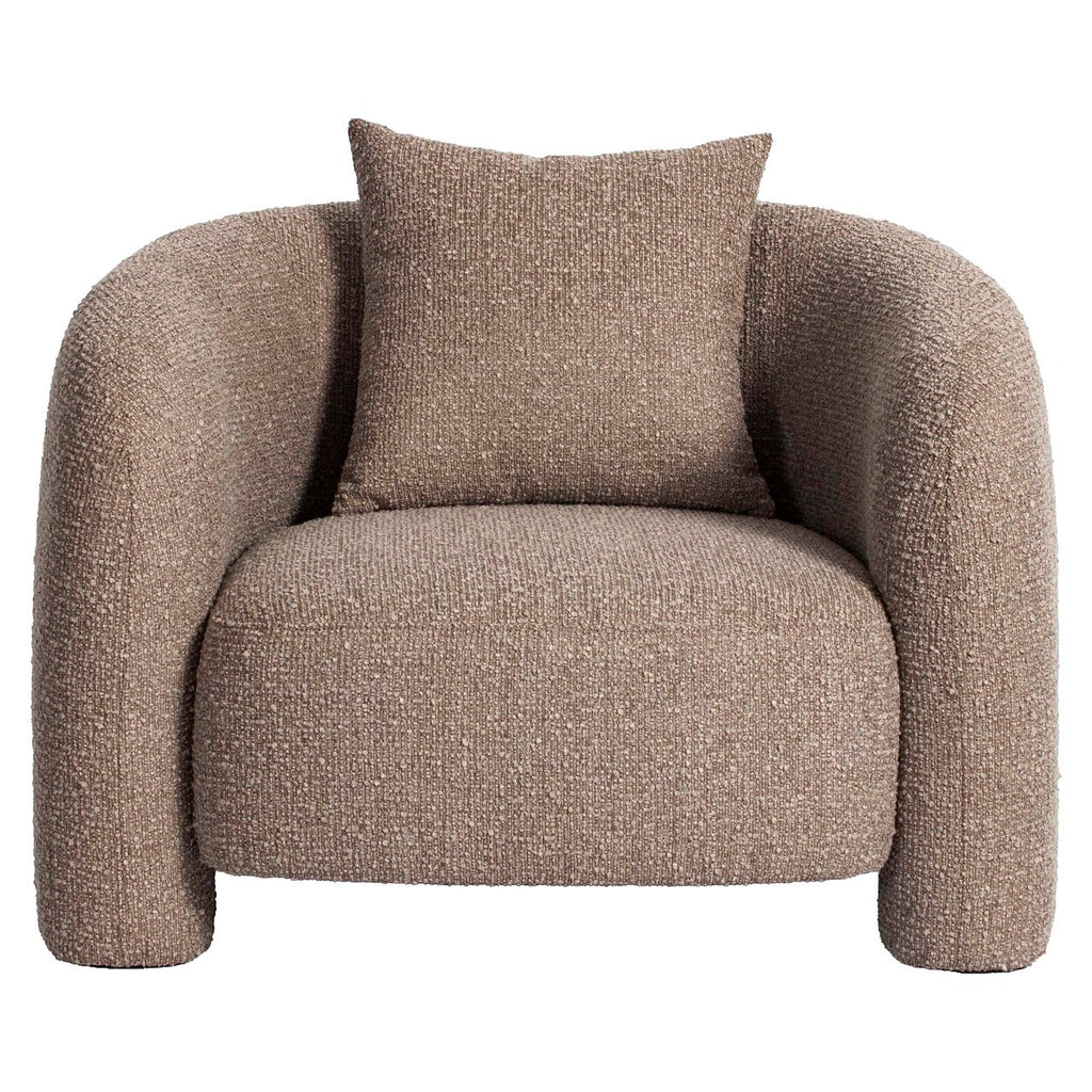 Fauteuil lounge Tuscany mocca chunky
