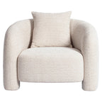 Fauteuil lounge Tuscany beige blockweave