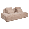 Canapé Tudor mocca boldweave 2,5-seater movable backrest