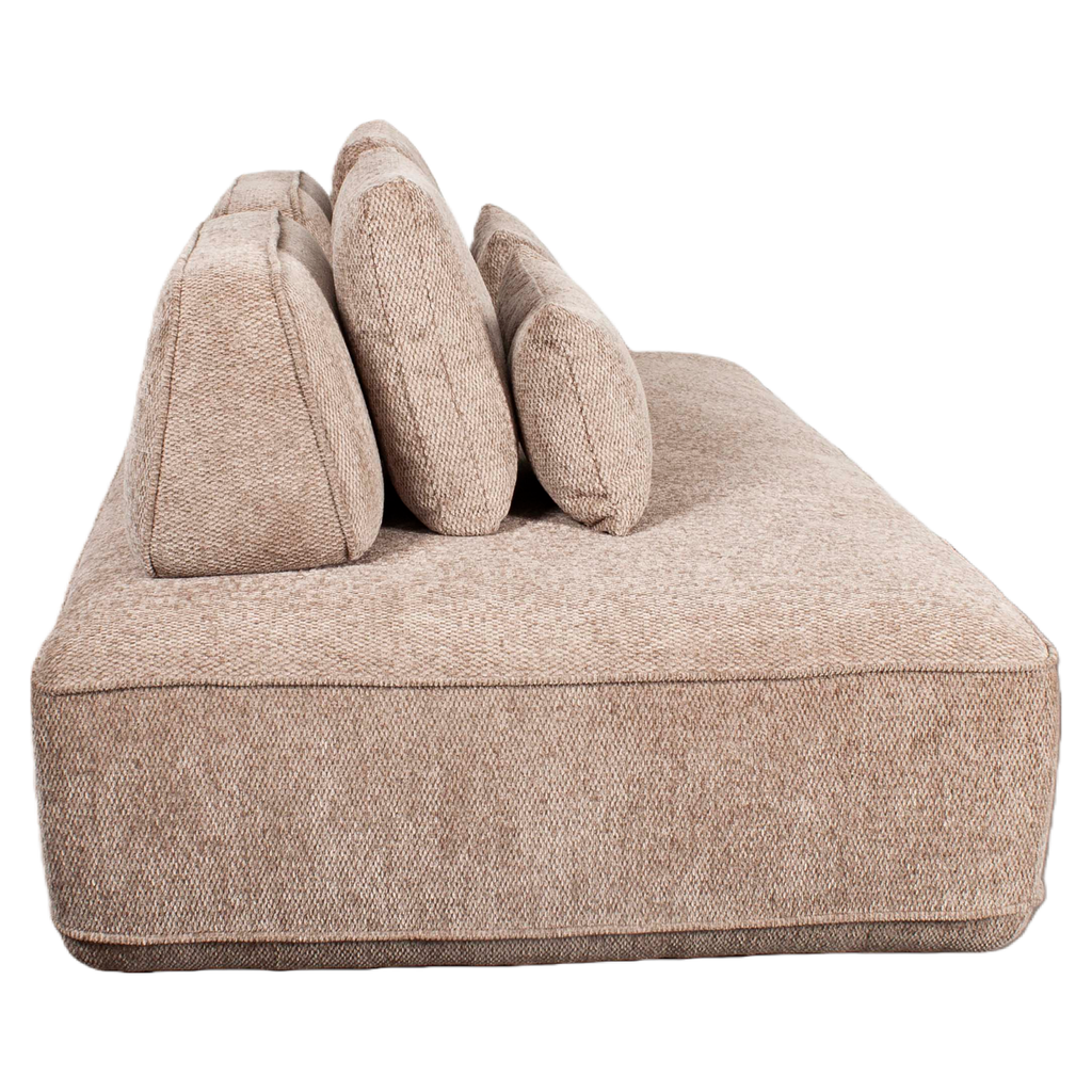 Canapé Tudor mocca boldweave 2,5-seater movable backrest