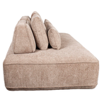Canapé Tudor mocca boldweave 2,5-seater movable backrest