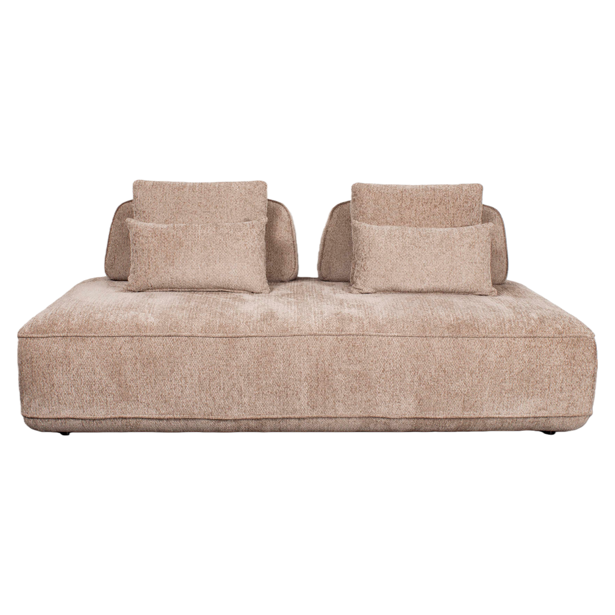 Canapé Tudor mocca boldweave 2,5-seater movable backrest