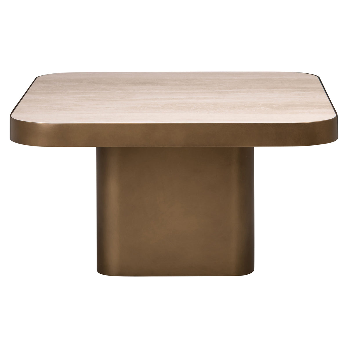 Table basse Claridge beige 70x70 (cumulus)