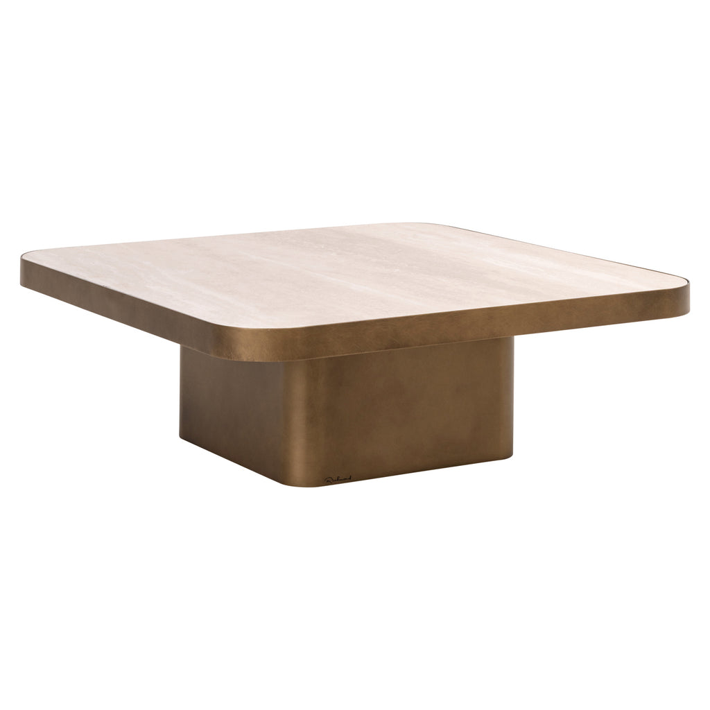Table basse Claridge beige 90x90 (cumulus)