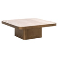Table basse Claridge beige 90x90 (cumulus)