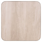 Table basse Claridge beige 90x90 (cumulus)