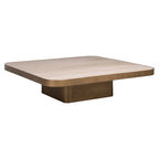 Table basse Claridge beige 100x100 (cumulus)