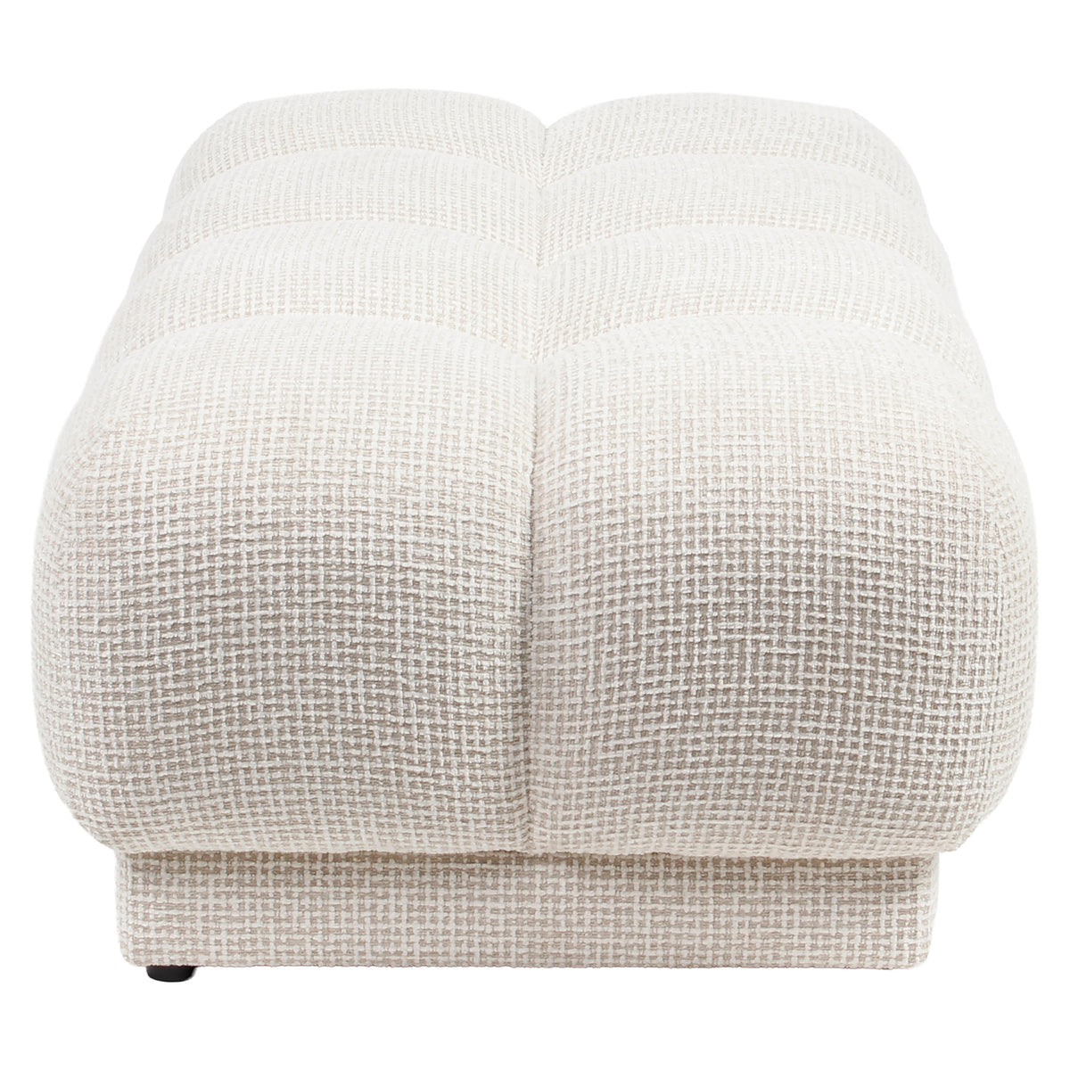 Pouf & repose-pieds Noah beige blockweave