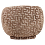 Fauteuil lounge Negreslo brown labyrinth swivel