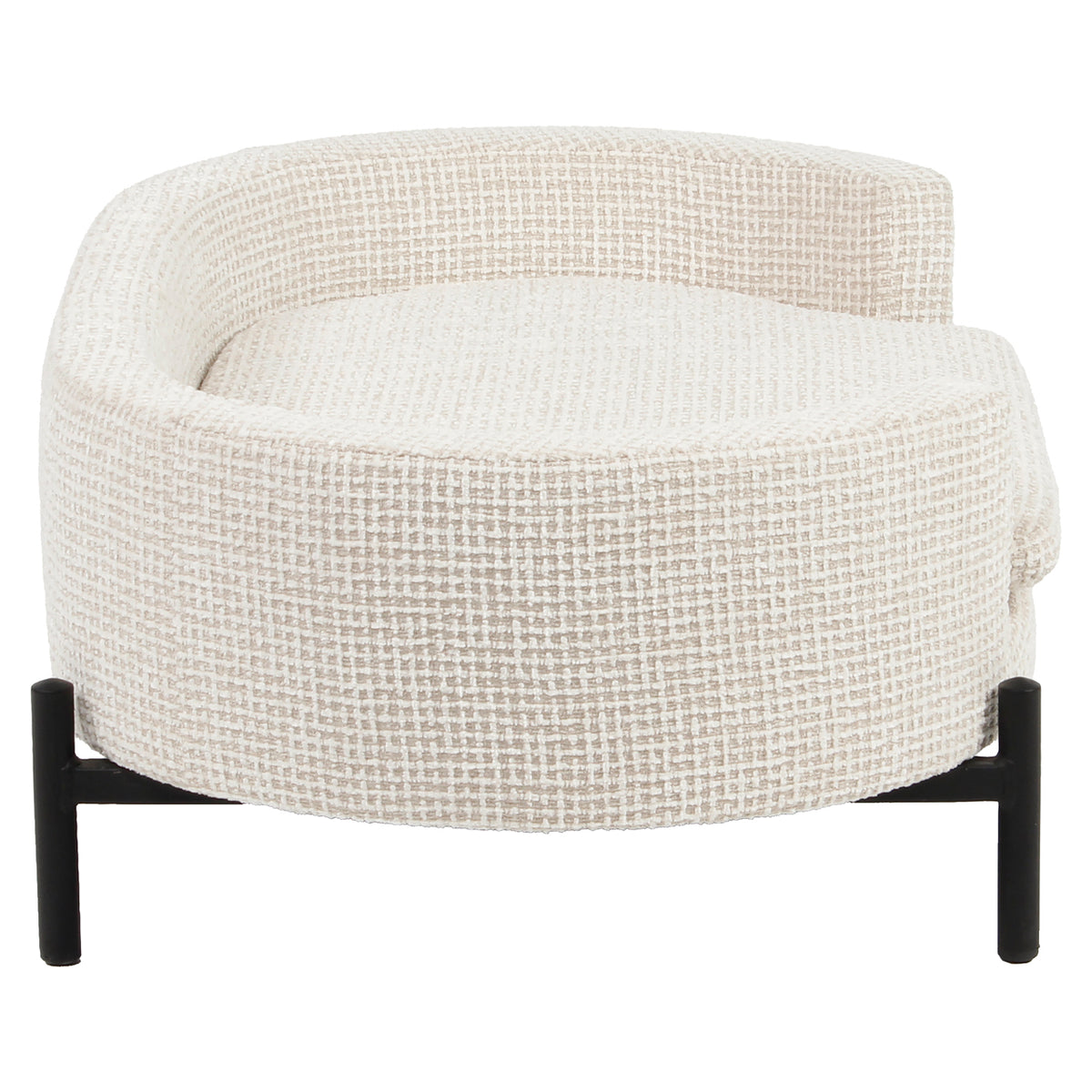 Lit pour animaux Dolly beige blockweave