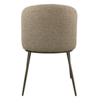 Chaise de salle à manger Elvi mocca chunky fire retardant (Set of 2)