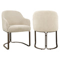 Chaise de salle à manger Hadley natural boldweave fire retardant