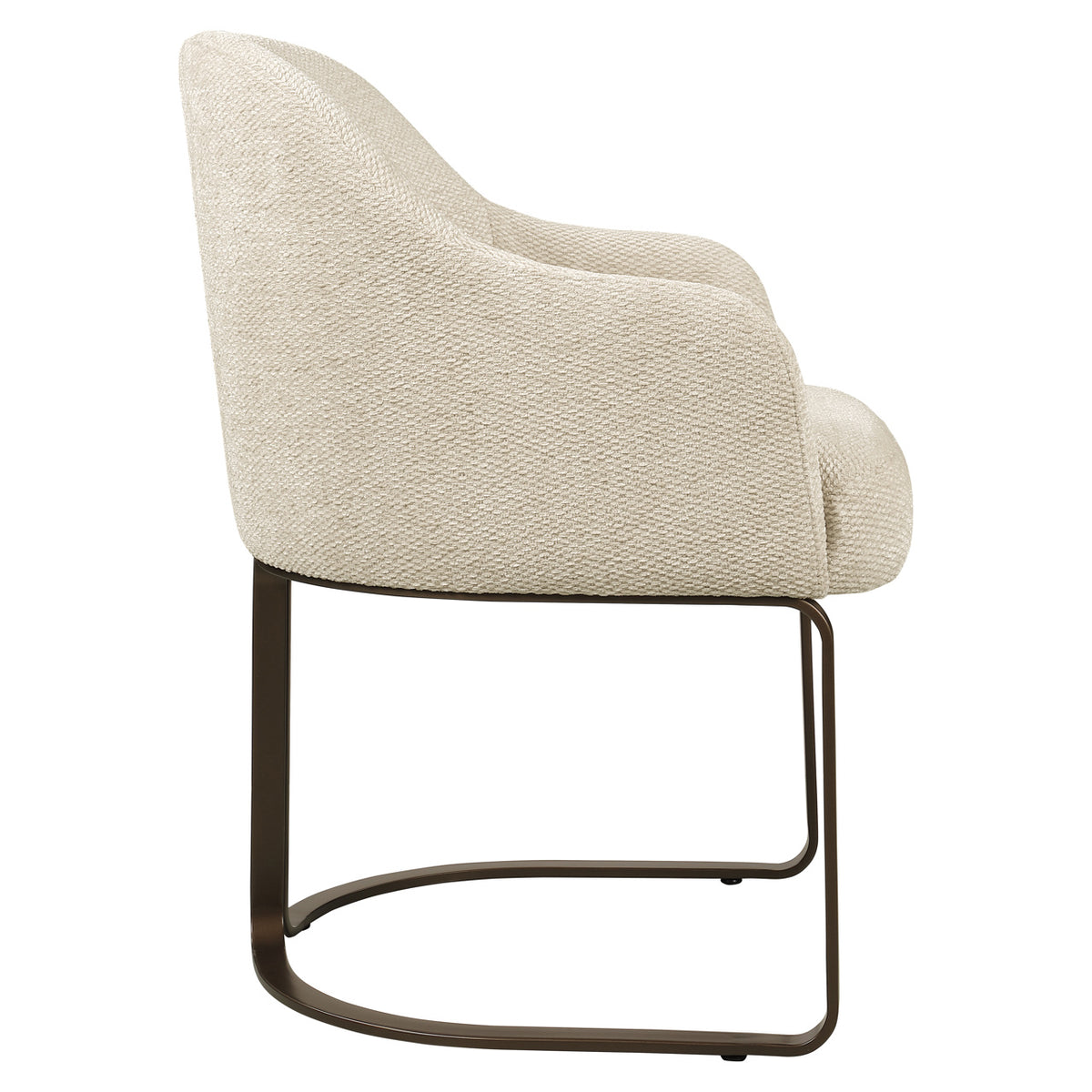 Chaise de salle à manger Hadley natural boldweave fire retardant