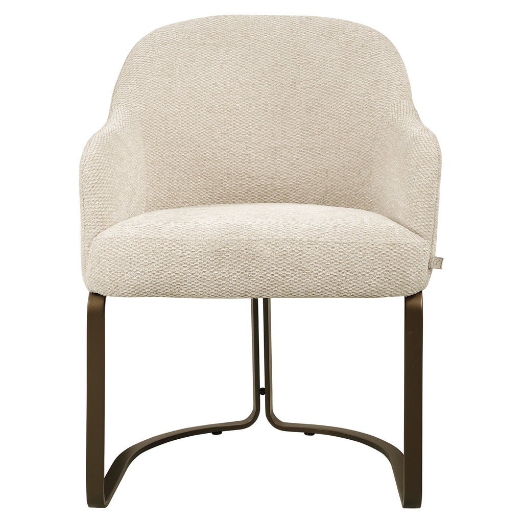 Chaise de salle à manger Hadley natural boldweave fire retardant