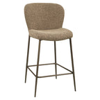 Tabouret de comptoir Odarby brown tweed fire retardant