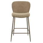 Tabouret de comptoir Odarby brown tweed fire retardant
