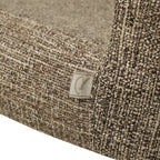 Chaise de salle à manger Odarby brown tweed fire retardant (Set of 2)