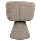 Chaise de salle à manger Madeline mocca chunky swivel