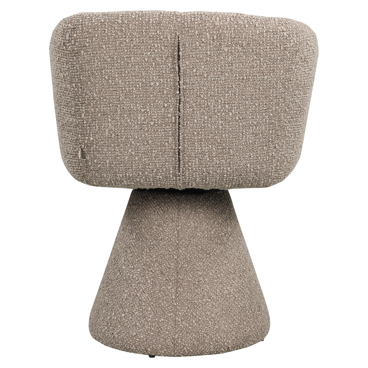 Chaise de salle à manger Madeline mocca chunky swivel