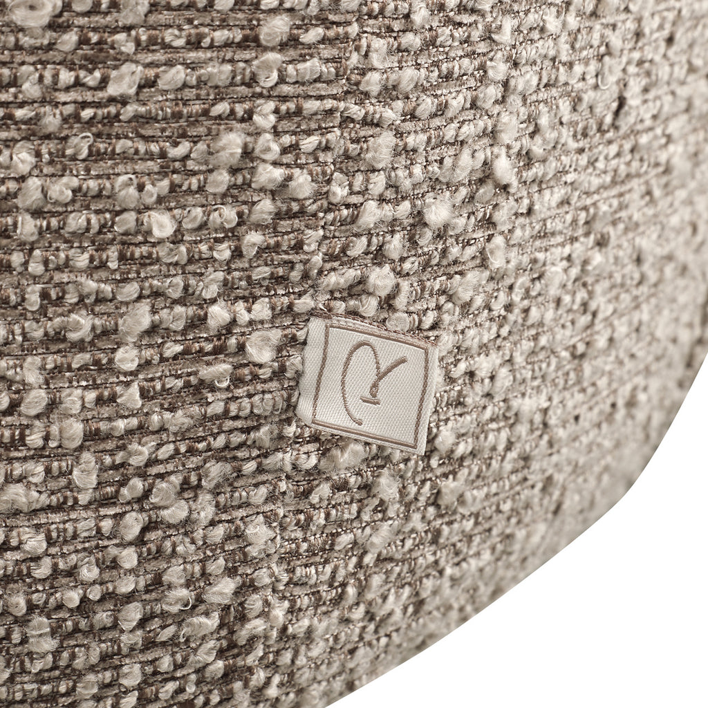 Chaise de salle à manger Madeline mocca chunky swivel